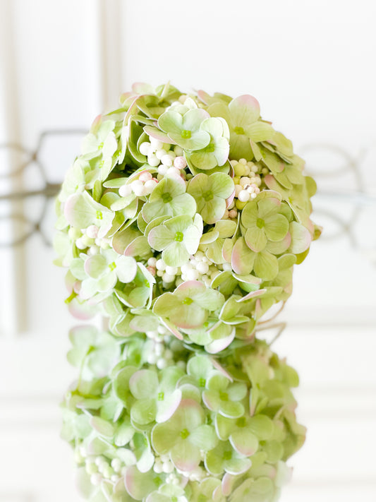 Green Hydrangea Hanging Ball