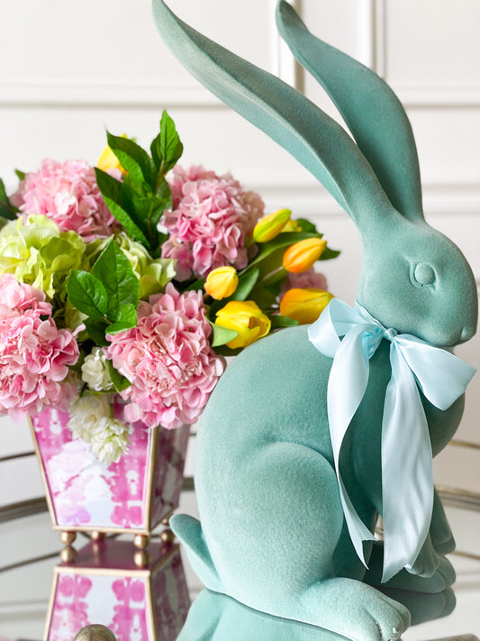 Teal Long Ear Bunny