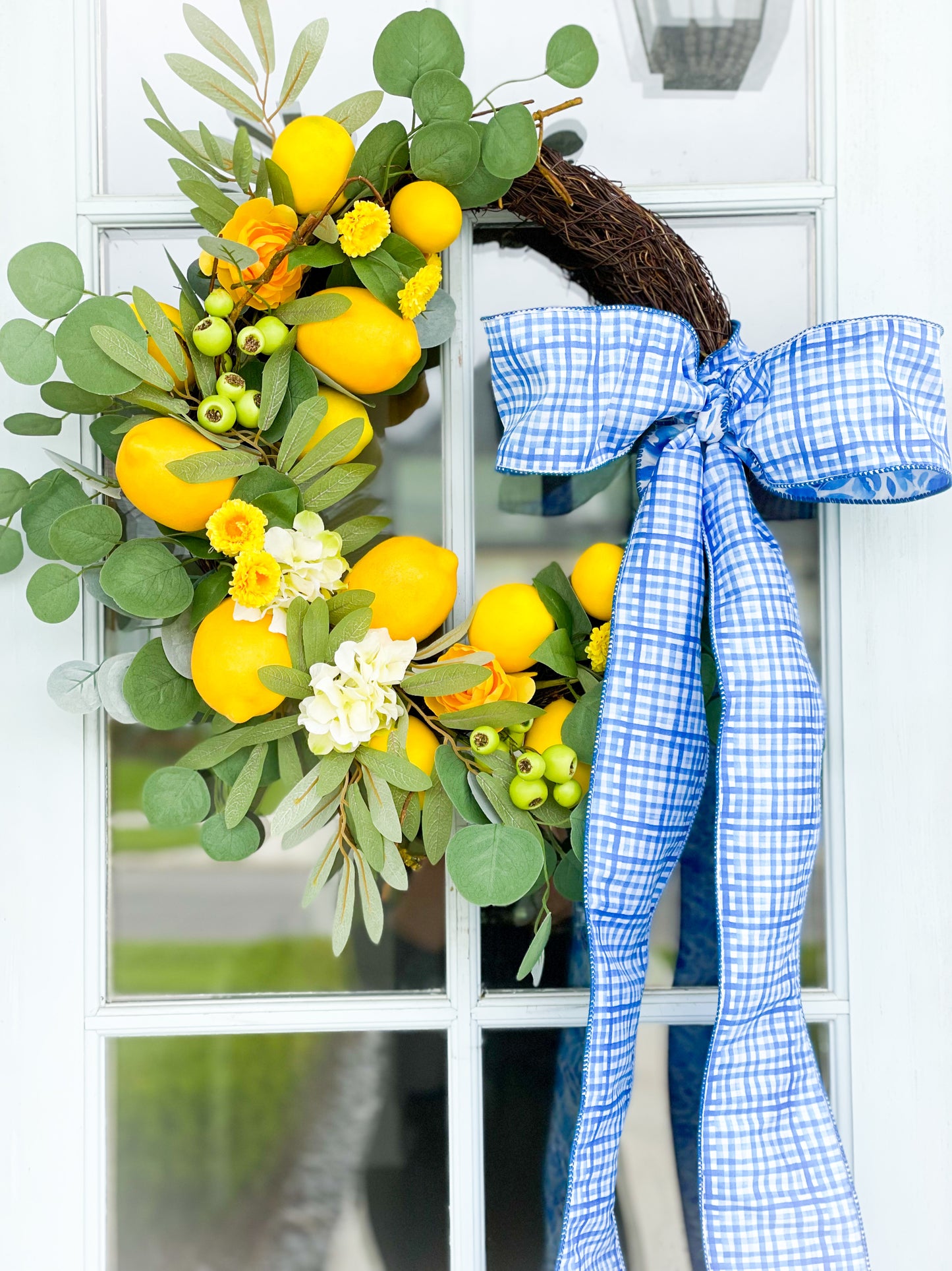 Lemon Eucalyptus Wreath