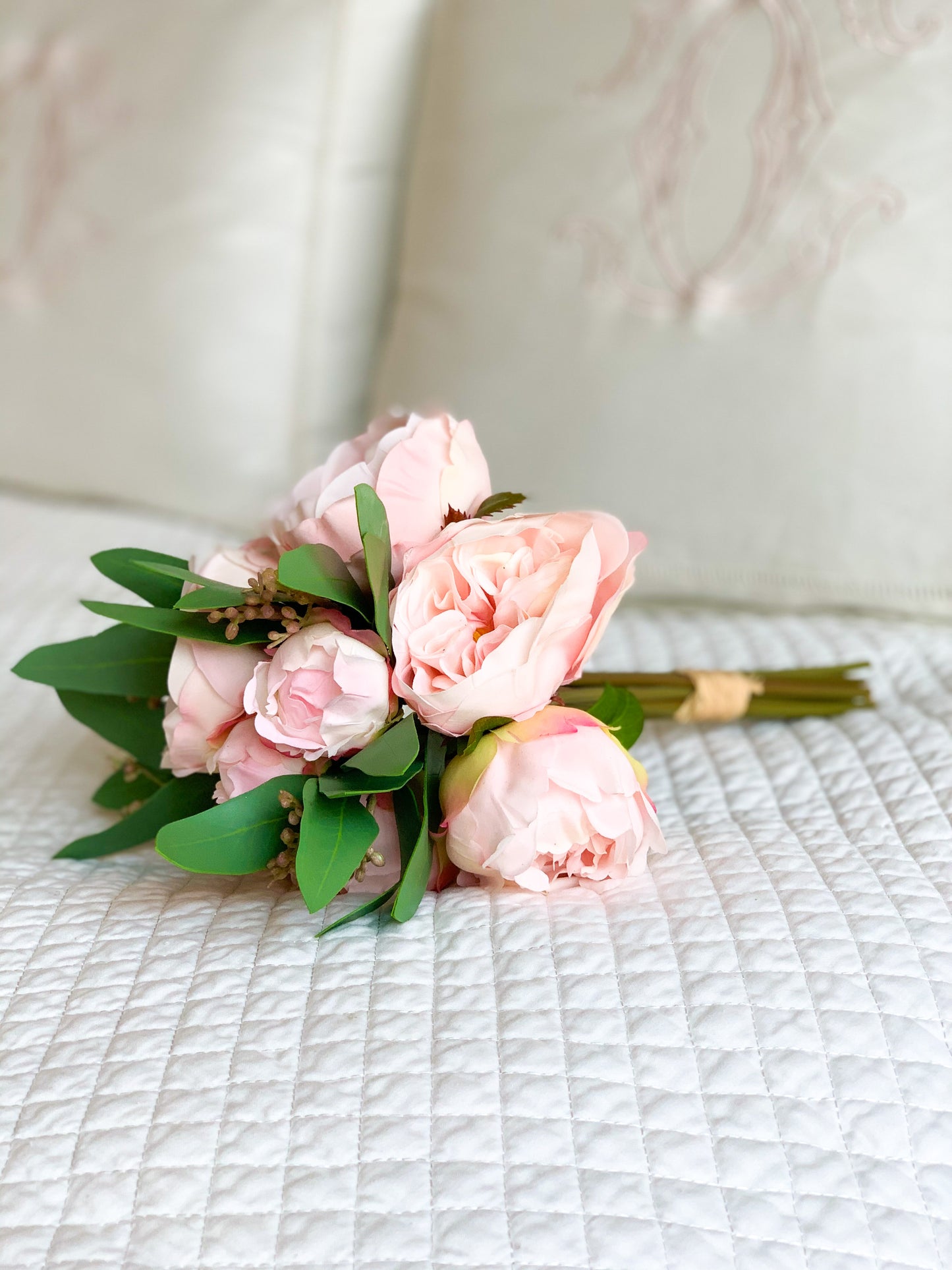 Light Pink Rose/Peony Bouquet