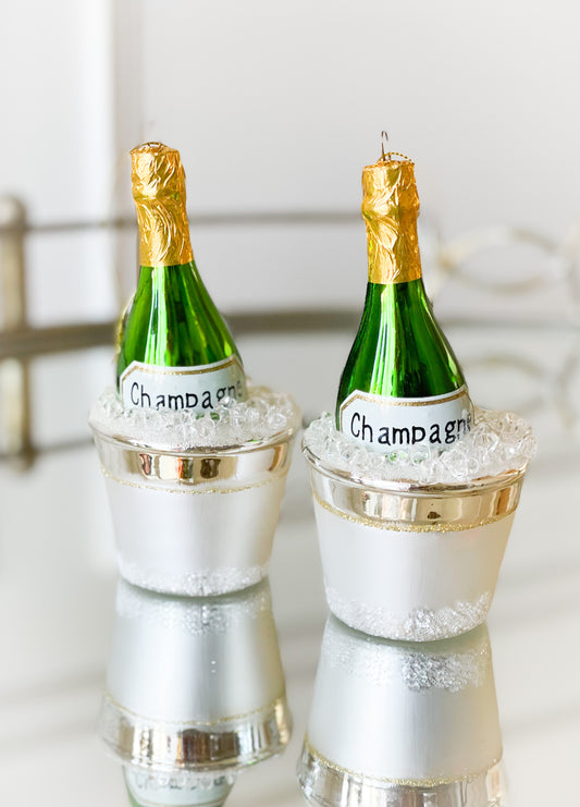 Champagne Bucket Ornament