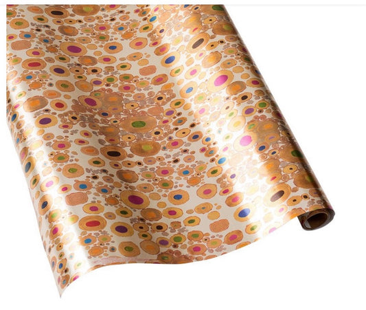Gold Jeweled Cheetah Wrapping Paper