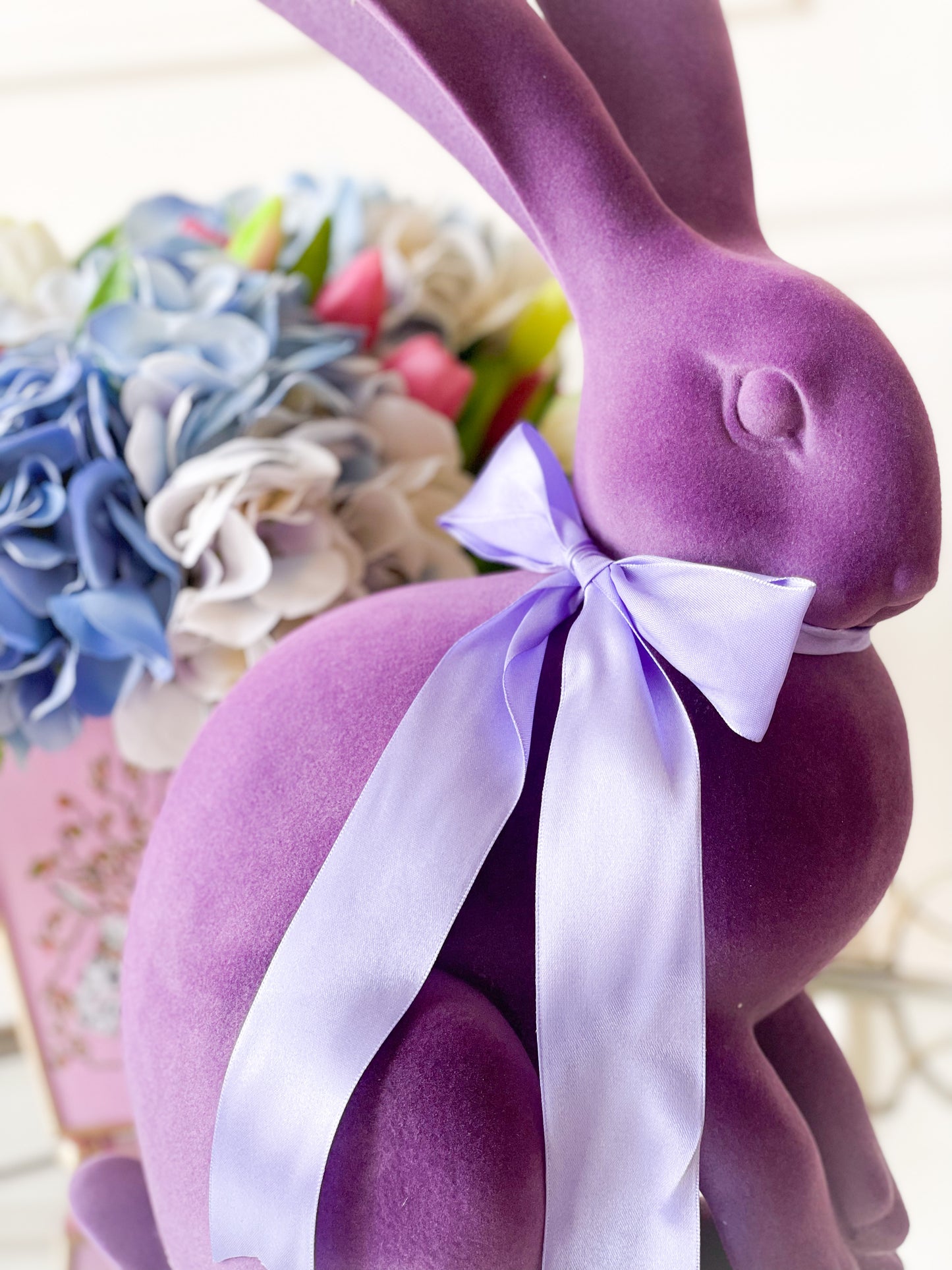 Purple Long Ear Bunny