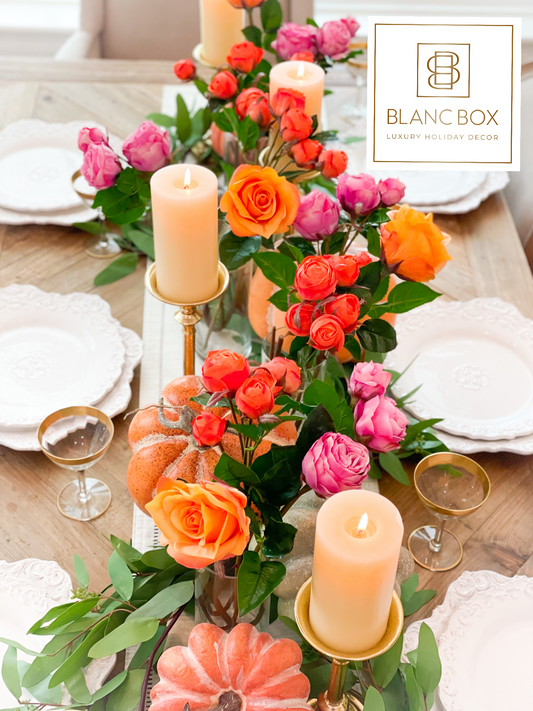 Rosey Posey Pumpkin Blanc Box