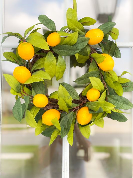 Lemon Wreath