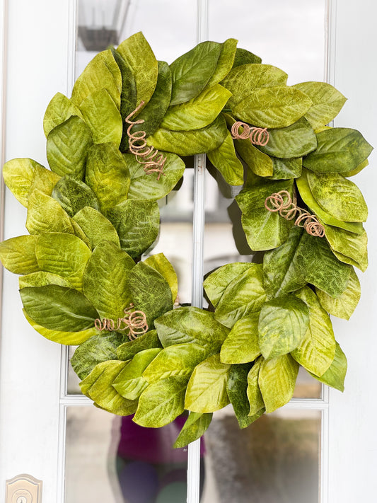 Magnolia Leaf Wreath