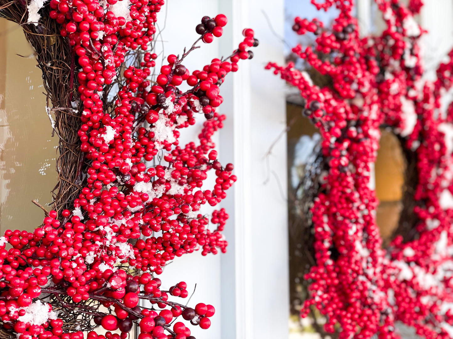 Snowy Berry Twig Wreath