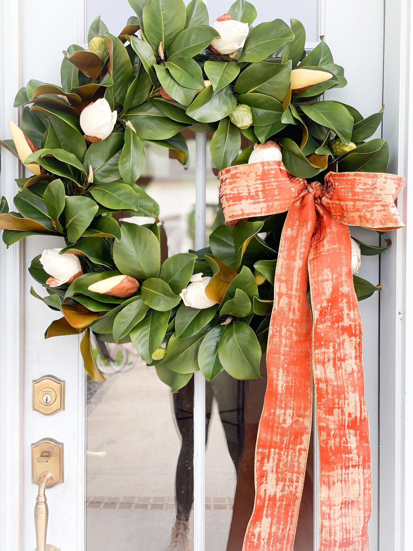 Lux Magnolia Bud Wreath
