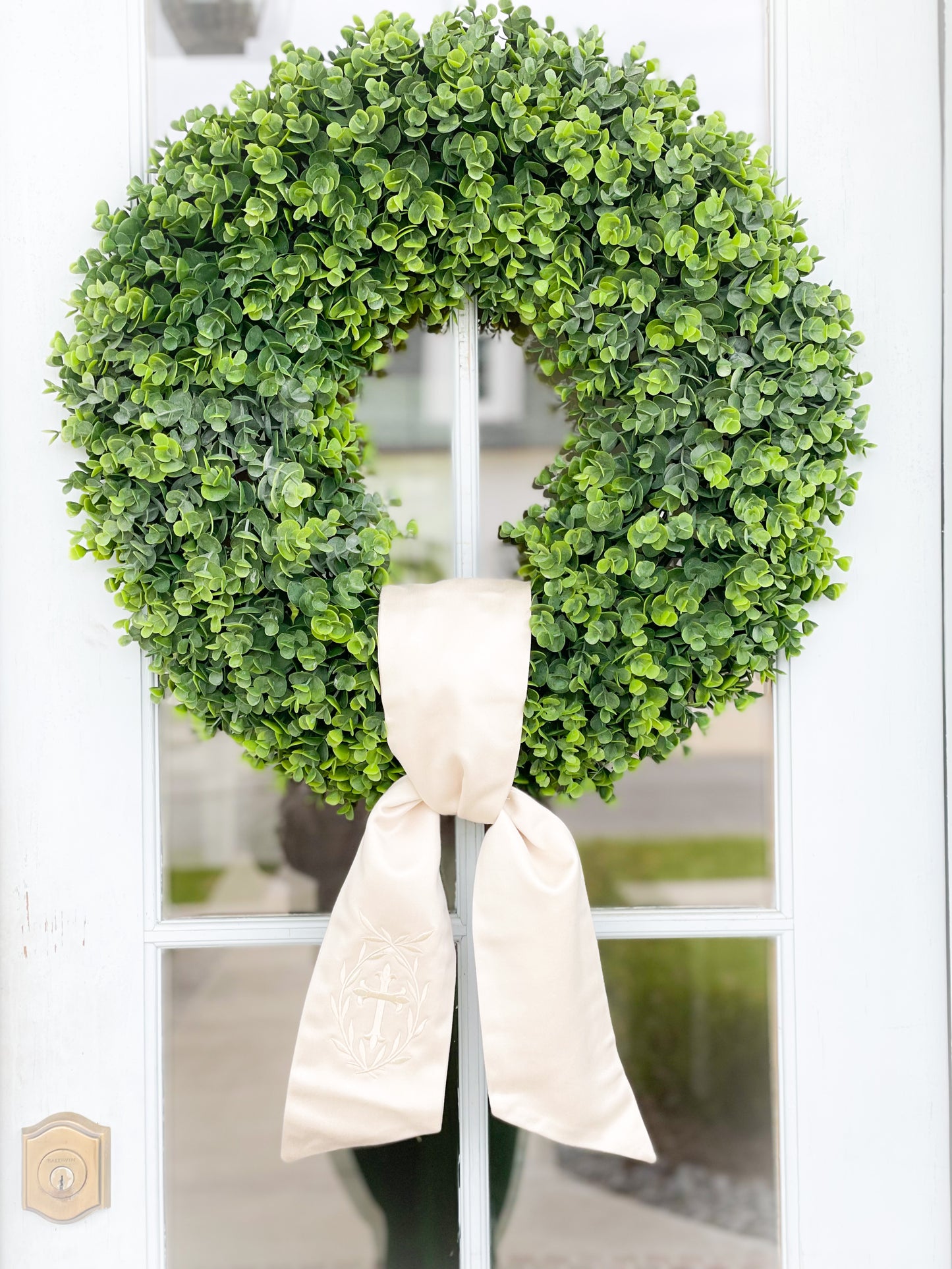 Real Touch Eucalyptus Wreath