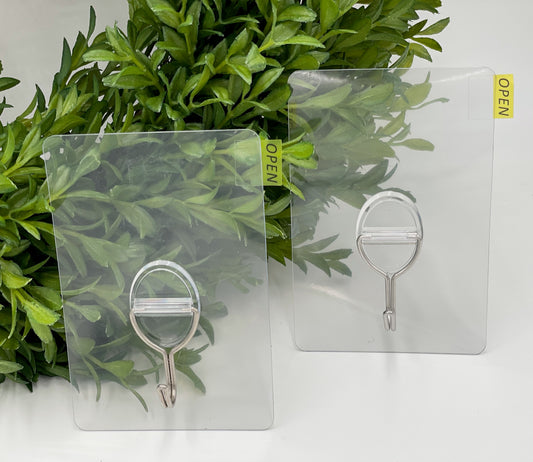 Box of 4 Self Adhesive Wreath Hangers