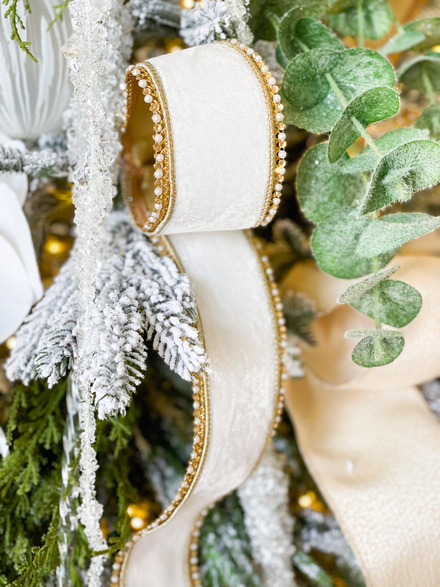 The Santorini Christmas Tree Blanc Box