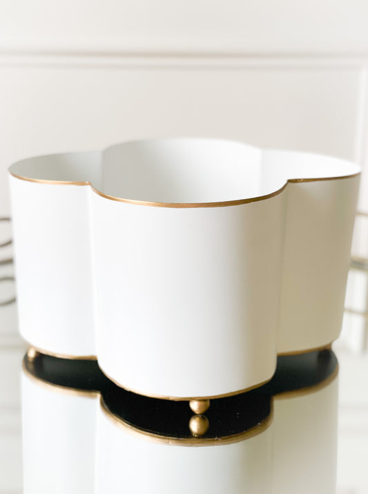 White Clover Cachepot