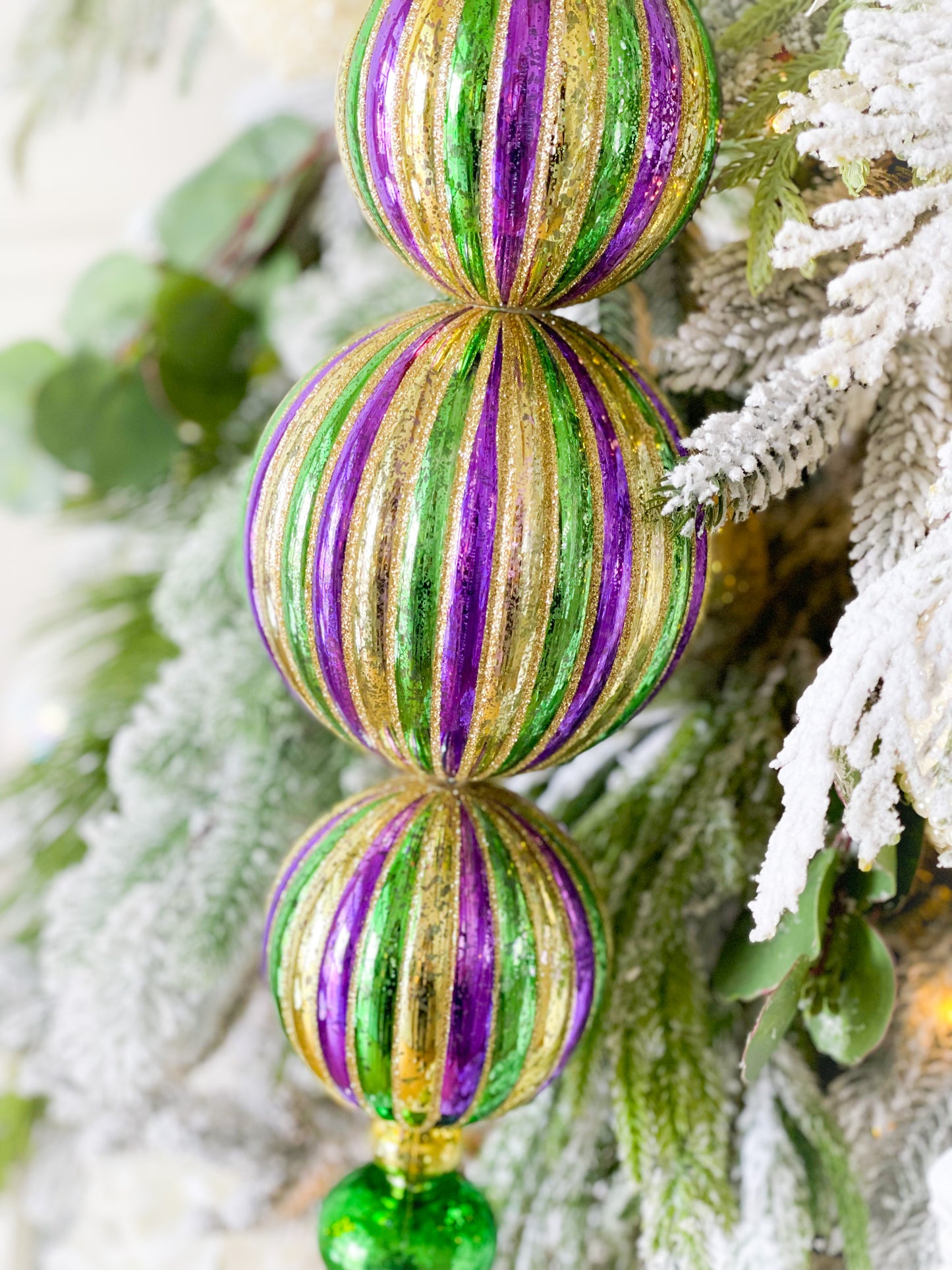 Oversized Mardi Gras Finial