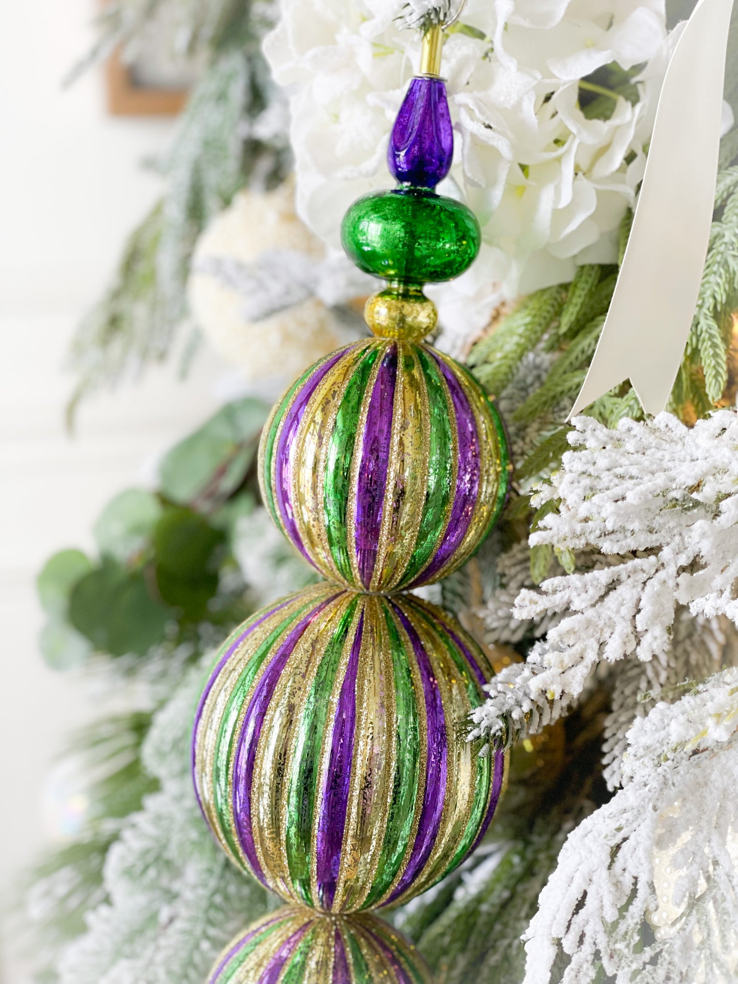 Oversized Mardi Gras Finial